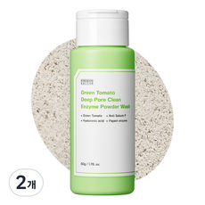 성분에디터 그린토마토 딥포어 클린 엔자임 파우더 워시, 50g, 2개