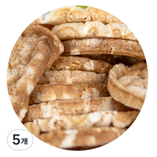 [가볍게 즐기는 건강 간식] 20년전통 뻥튀기곡물나라 현미통밀스낵 바삭한 통곡물 스낵 저칼로리 다이어트 크래커 추천, 140g, 5개