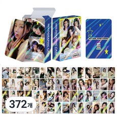 아일릿 ILLIT 홀로그램 포카 124장 홀로그램 포카 60장 스티커 64장 도무송 다꾸 선물용, 372개, MAMIHLAPINATAPAI(마밀라피나파타이)