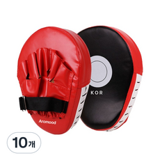 에이무드 견고한 복싱 펀치 미트 2P, 레드, 10개