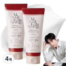 저자극/톤업 먼프리 판텔라 민감성 왁싱 제모 톤업 크림 포레스트 허브 향, 4개, 200ml