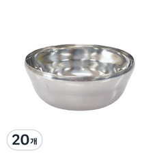 스텐 대접 대 13cm 국그릇, 20개