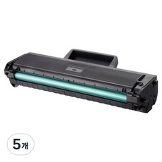 삼성정품벌크 MLT-K200S SL-M2030 M2080 M2033W M2035, 5개, 검정