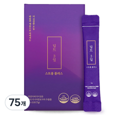 [딥트 3일] 스트롱 플러스 대용량(체지방감소/배변활동원활), 5g, 75개