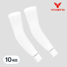 비바로 아웃도어 팔토시, 10세트, 화이트