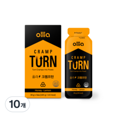 올라 크램프턴 5포 마라톤 에너지젤 러닝 자전거, 10개, 38g