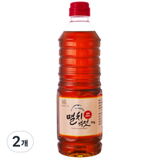 최아미 토굴숙성 100% 프리미엄 국산 멸치액젓, 1L, 2개