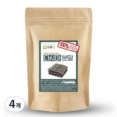 가루랑 % 국산 다시마분말 선식, 200g, 4개