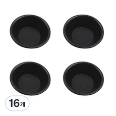 치즈타르트팬 1구 세트 테프론코팅 미니 타르트틀 오븐용 논스틱, 16개