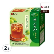 담터 매실차플러스, 2개, 30개입, 18g