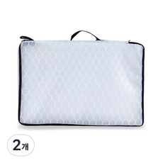 문스앤 항균 무형광 벌집 2중 메쉬 프리미엄 장방형 세탁망 패딩 니트 세탁시 좋아요, 장방형_브라운, 1개