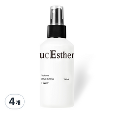 루체스터 볼륨 헤어 세팅 픽서 스프레이, 4개, 150ml