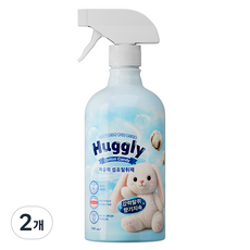 허글리 코튼캔디 대용량 섬유탈취제 본품, 2개, 700ml