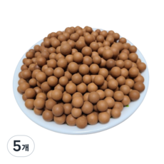 명품편백 편백나무 황토볼 지압상자 발바닥 지압 혈액순환, 황토볼 2Kg, 5개