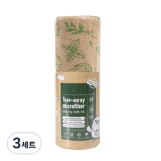 록신 다용도행주 극세사 빨아쓰는 일회용 행주 20매 25*25, 3세트, 04/배추-브라운