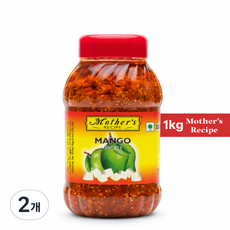 Mother's recipe mango pickle 망고피클, 1kg, 2개