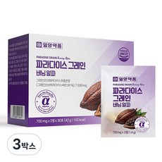 일양약품 정품 파라다이스그레인 버닝 알파 30포, 3박스, 42g