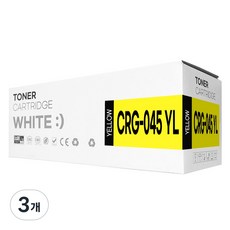 CRG-045 호환 토너 MF635Cxz MF633Cdw LBP611Cnz 613Cdwz, 3개, CRG 045 노랑