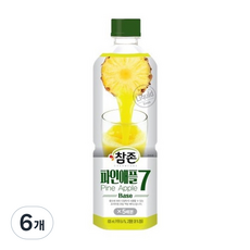 참존식품 파인애플7베이스 835ml, 6개