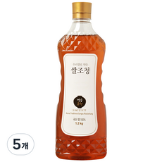 성수 우리쌀로 만든 쌀조청 쌀엿, 1.2kg, 5개