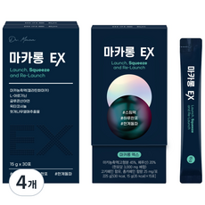 마카롱EX 3000mg 30포, 4개, 450g