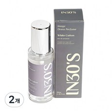 인써티 오드퍼퓸 섬유 향수 드레스퍼퓸, 2개, 100ml, 16.화이트코튼 2개, 100ml, 16.화이트코튼