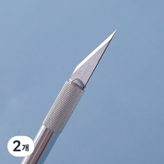 실링왁스 다꾸용 커팅칼 단품 리필용 칼날, 2개, 본품+칼날5개