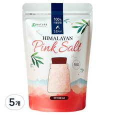 소금자리 히말라야 가는 핑크솔트, 5개, 1kg