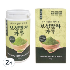 가루박사 보성 말차가루 유기농 100%, 2개, 1개입, 100g