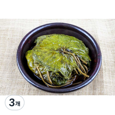 (배터짐) 연변 절임곰취 곰취 산나물 (일요일&당일발송), 500g, 3개