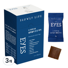 슬로울리라이프 풍경 노견 강아지 눈 영양제, 30정, 눈물개선/눈건강, 3개