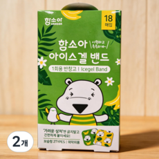 함소아 아이스겔 밴드, 혼합색상, 2개