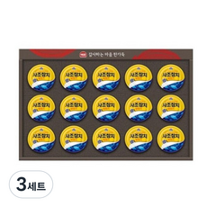 해표 사조 살코기참치 1호 선물세트, 3세트