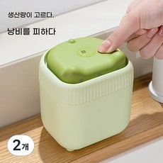 고양이모양세제디스펜서 주방세제자동디스펜서 싱크대세제통 한손사용가능 스펀지홀더세트 주방정리용품 귀여운주방소품 액체세제디스펜서 식기세척세제통 싱크대오거나이저 소형세제보관통 주방청소도구, 2개, 초록 고양이 펌프 디스펜서