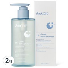 키즈텐 아토큐어 LP 젠틀 바스&샴푸 300ml, 2개
