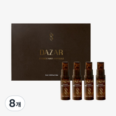다자르 스팀엑스 헤어 앰플 탈모증상 완화 기능성 헤어 앰플, 8개, 5ml