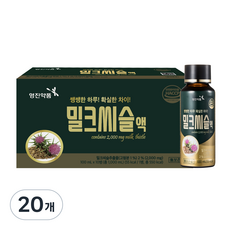 영진약품 밀크씨슬 액상 데일리 컨디션 케어 활력 관리 음료, 20개, 100ml