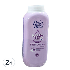 태국 바비 마일드 더블 밀크 바디 파우더 160g Babi Mild Double Milk Body Powder, 2개