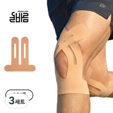 레노브라 스포츠 테이핑 테이프 근육 테이프 무릎, 10개입, 3세트