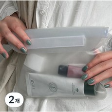 물놀이 방수팩 워터파크 흠뻑쇼 스마트폰 허리 보관, 2개, 화이트