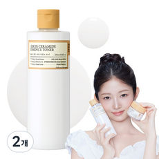 풀리 쌀 세라 에센스 토너 보습 장벽 토너, 2개, 250ml