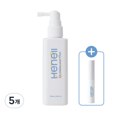 [속눈썹 영양제 증정] 헤넬 더 스프링 헤어 토닉, 5개, 105ml