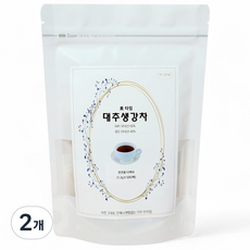 미타임 대추생강차 PLA 티백, 2개, 50개입, 1.2g