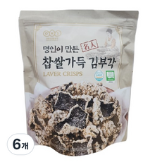 명인이 만든 찹살가득 김부각 240g, 6개