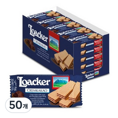 로아커 웨하스 크림카카오, 50개, 30g