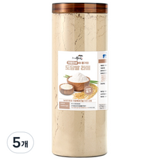 농진청 기능성 당뇨 도담 쌀 라떼 분말 미숫가루 선식 저항전분, 500g, 5개