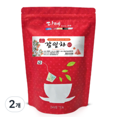 [본사직영] 다예 맛있는 100% 국산 감잎차 생분해 티백, 800mg, 2개, 50개입