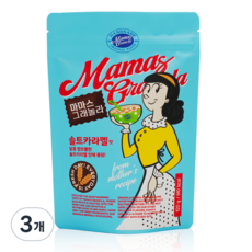마마스그래놀라 카라멜맛 수제그래놀라 시리얼 식단관리 홈메이드간식, 120g, 3개