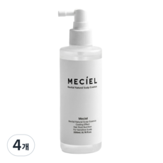 메시엘 두피에센스 헤어토닉 어성초 비오틴, 4개, 200ml