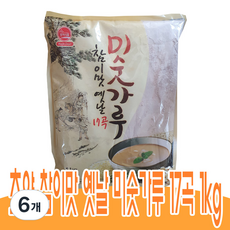 초야 옛날 17곡 미숫가루, 6개, 1kg